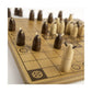 Hnefatafl, Two Player Strategy Game with Wooden Game Board, for Kids and Adults