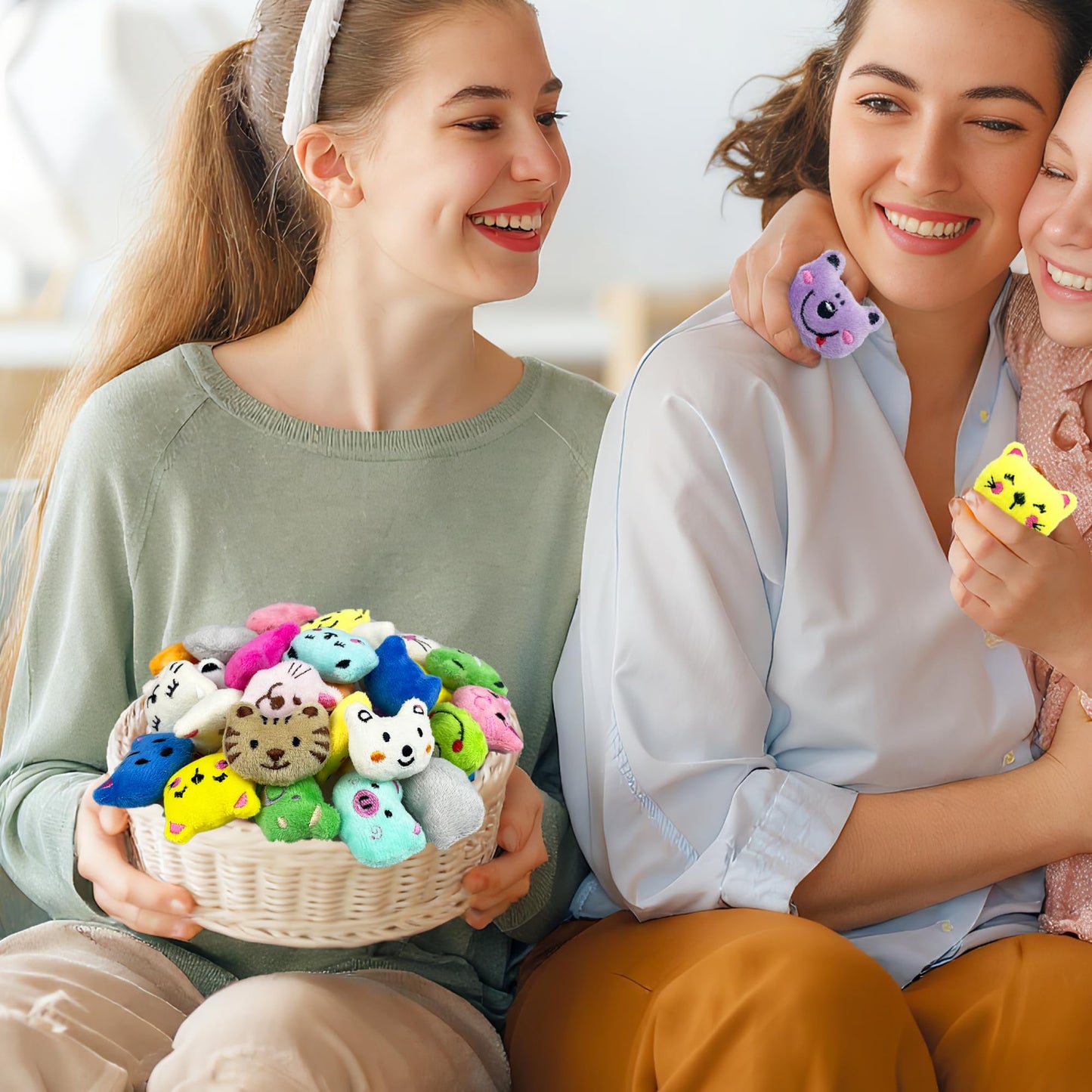 PPXMEEUDC 36PCS Mini Stuffed Animal Plush Toys 36 Styles Cute Small Stuffed Animals for Party Favors Treasure Box Prizes Claw Machine Carnival Goodie