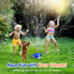 HeySplash Kids Whale Sprinkler Toy, 6 Wiggle Tubes for Garden Hose Over 3Y