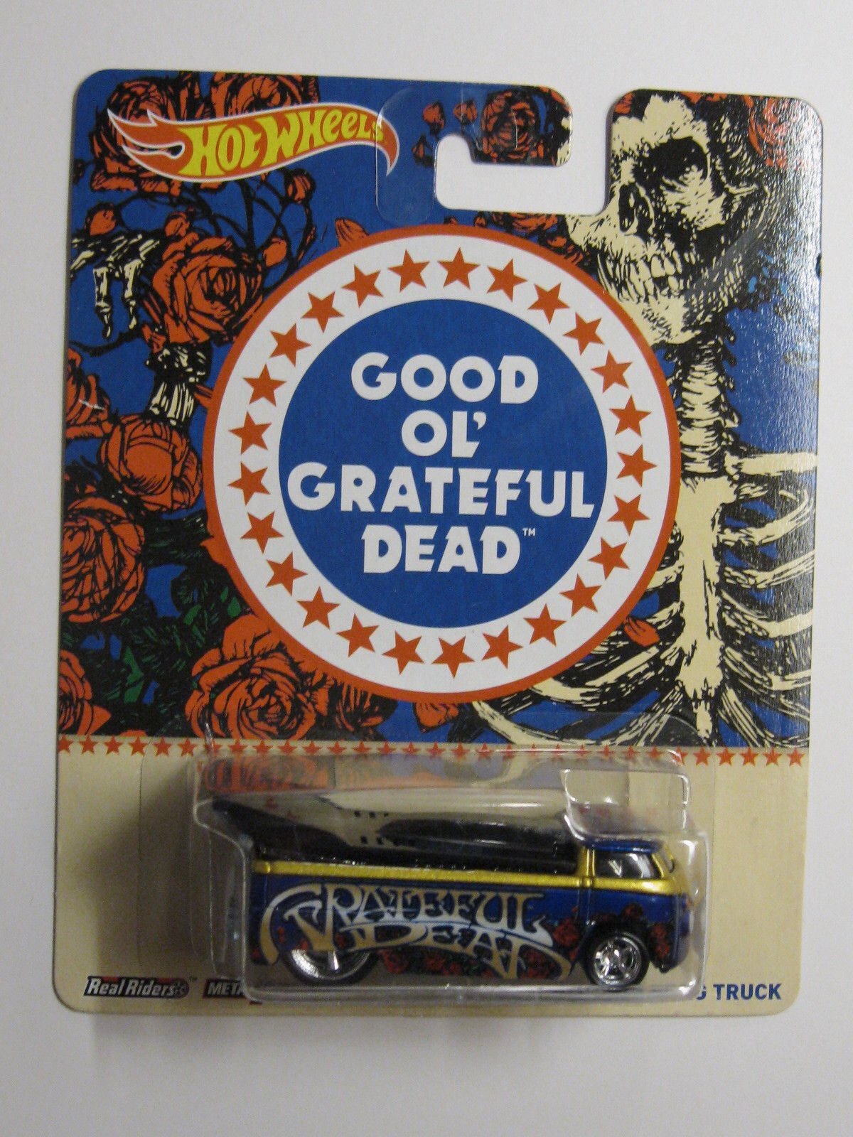 Mattel Hot Wheels Pop Culture Grateful Dead Volkswagen Drag Truck