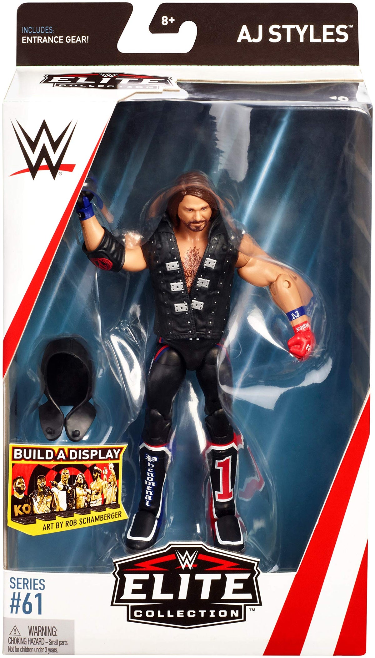 WWE AJ STYLES ELITE COLLECTION ACTION FIGURE
