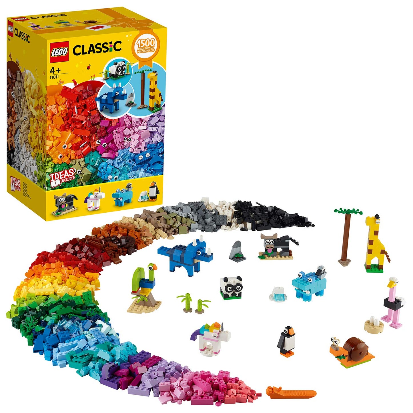 Lego Classic 11011 1500 pcs/Piece.
