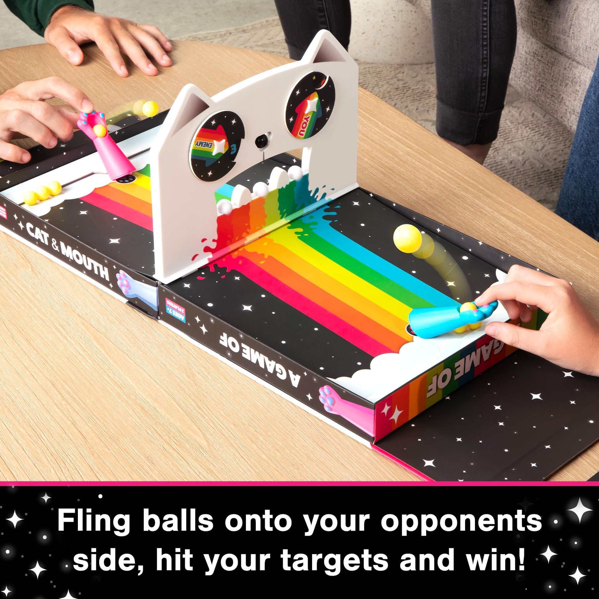 A Game of Cat and Mouth by Exploding Kittens - Card Game for Adults, Family, Teens and Kids