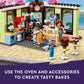 LEGO Friends Heartlake City Café Shop Toy for Kids, Bakery Building Set, Birthday Gift Idea for Girls and Boys Ages 6 Years and Up with 3 Mini Dolls