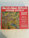 World's Most Difficult Jigsaw Puzzle Golf Edition