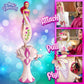 Sky Dancers Flying Doll - Fuchsia Fantasy | Original 90s Throwback Toy that Really Flies | Pull-String Powered, No Batteries Needed | Magical Gift for