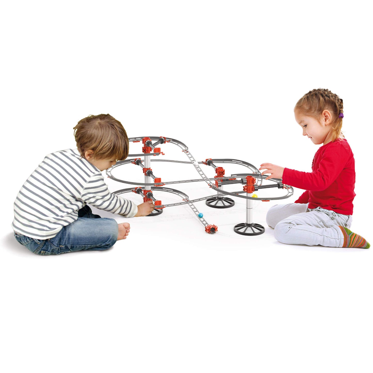 Quercetti 6429 Rollercoaster Starter Set 6429-Rollercoaster, bunt