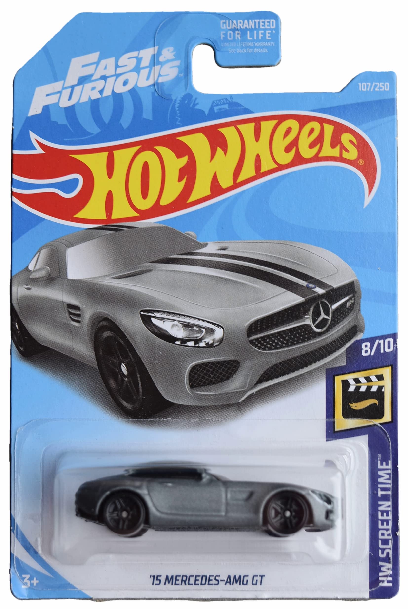Hot Wheels '15 Mercedes AMG GT, Screen TIme 8/10