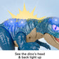 Fisher-Price Imaginext Jurassic World Dinosaur Toy Growl & Glow Baryonyx with Lights Sounds & Chomping Action for Kids Ages 3+ Years