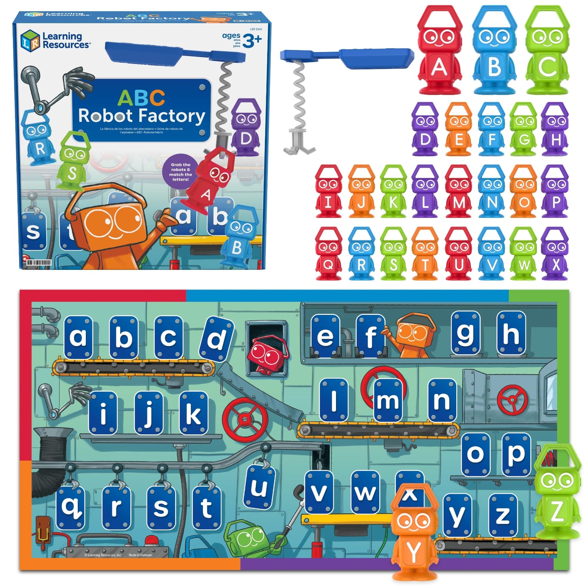 Learning Resources ABC Robot Factory