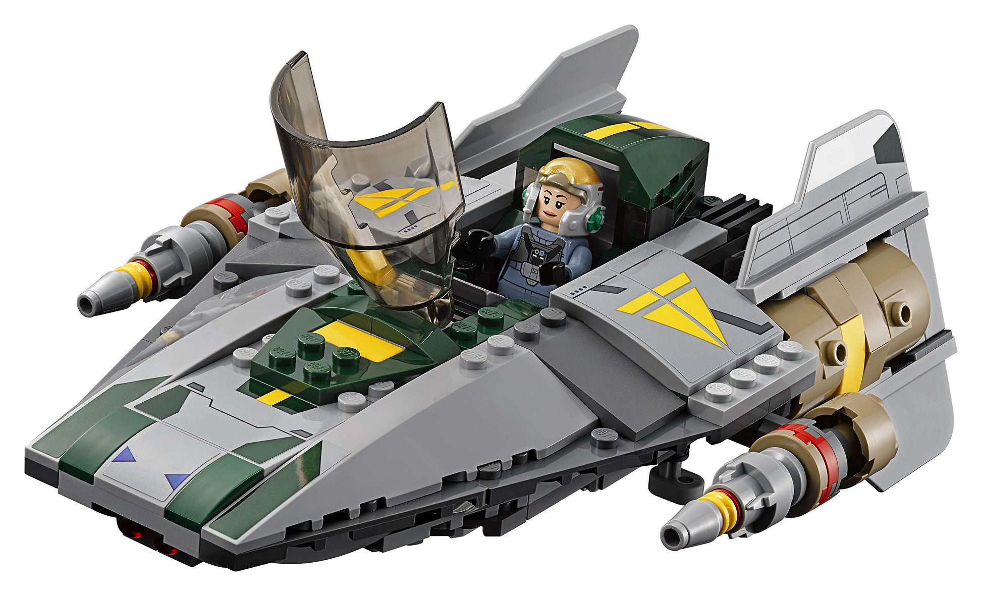LEGO Vader's TIE Advanced vs. A-Wing Starfighter 75150