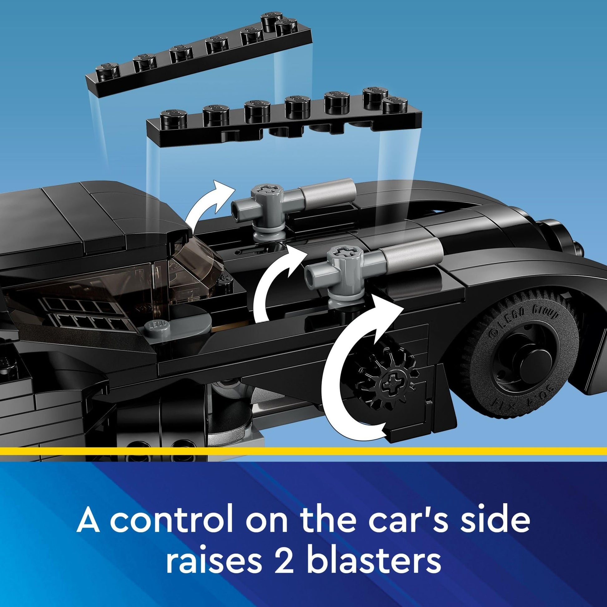 Lego DC Batmobile: Batman vs. The Joker Chase 76224 Building Toy Set, This DC Super Hero Toy Features Batman's Iconic Vehicle with Weapons