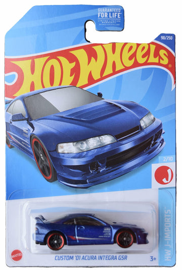 Hot Wheels Custom '01 Acura Integra GSR, J-Imports 2/10