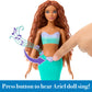 Mattel Disney The Little Mermaid Sing & Dream Ariel Fashion Doll with Signature Tail, Toys Inspired by the Movie