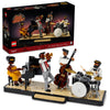 LEGO Ideas Jazz Quartet 21334 Building Blocks - Featuring Buildable Stage with 4 Band Musician Figures, Includes Piano, Double Bass, Trumpet, and Drum
