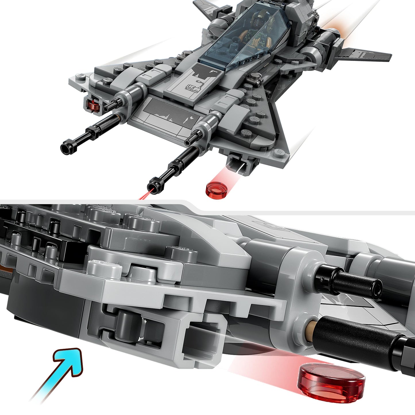 Lego Star Wars Pirate Snub Fighter 75346 Toy Blocks, Present, Space, Boys, 8 Years Old and Up