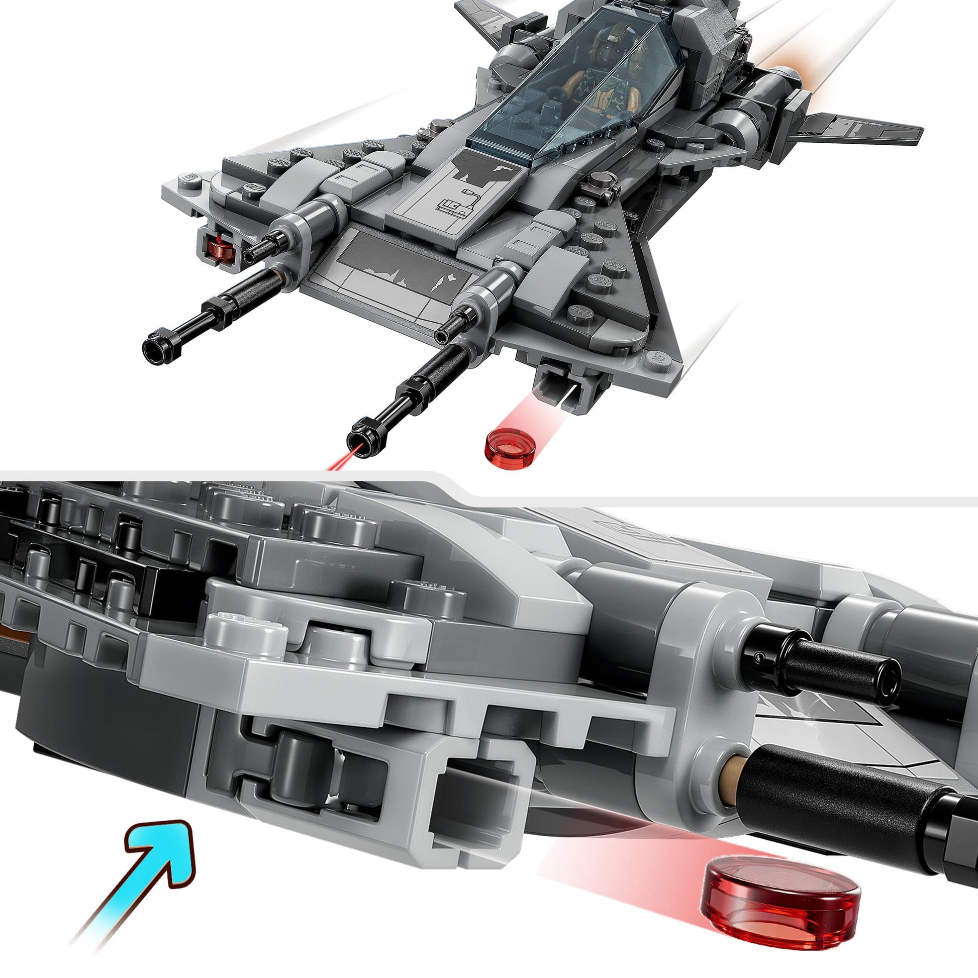 Lego Star Wars Pirate Snub Fighter 75346 Toy Blocks, Present, Space, Boys, 8 Years Old and Up