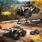 YESHIN 1:18 Scale All Terrain RC Car, 40 KPH High Speed 4WD Electric Vehicle with 2.4 GHz Remote Control, 4X4 Waterproof Off-Road Truck with Two
