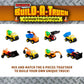 POPULAR PLAYTHINGS Magnetic Build-A-Truck Set, Construction Vehicle Toys for Toddlers Play, Gifts for Boys Ages 2 & Up - 5 Pieces
