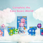 Brickcraft Care Bears Building Bricks Set, 336 Pieces, Cheer Bear and Grumpy Bear with Rainbow Base, Cute Collectible Gift for Kids and Fans, Holiday