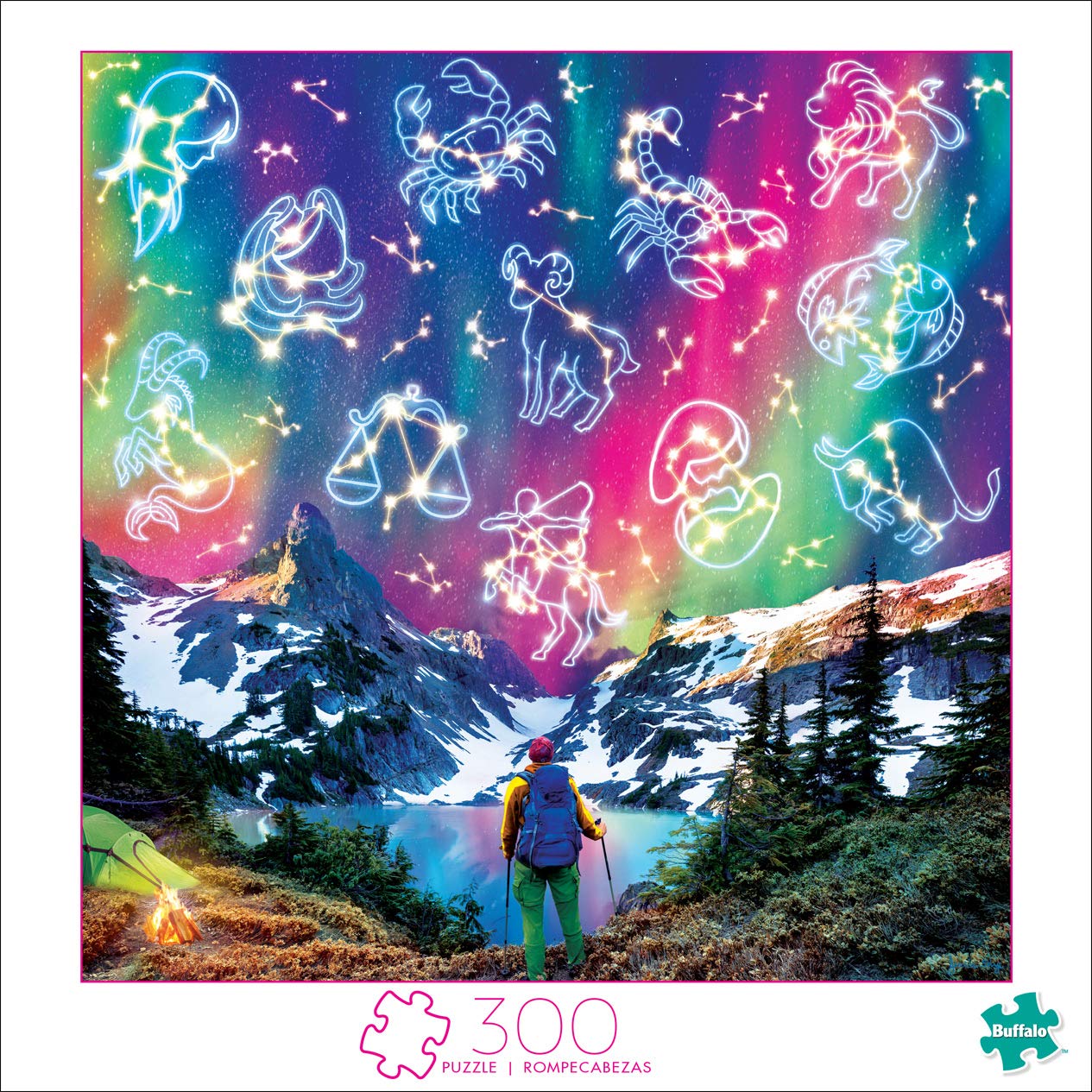 Buffalo Games - Zodiak Mountain - 300 Large Piece Jigsaw Puzzle