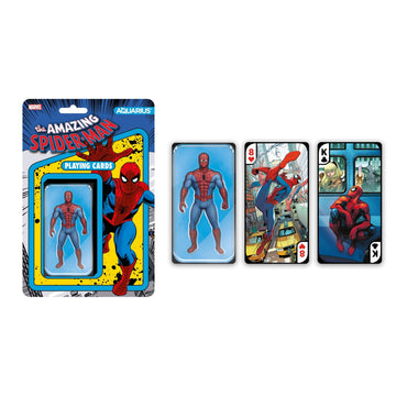 Aquarius Marvel Spiderman Premium Playing Cards - Spider-Man Themed Deck of Cards for Your Favorite Card Games - Officially Licensed Spider-Man