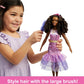 Barbie: My First Barbie Preschool Doll, "Brooklyn" with 13.5-inch Soft Posable Body, Deluxe Party & Bedtime Clothes & Accessories, Black Hair