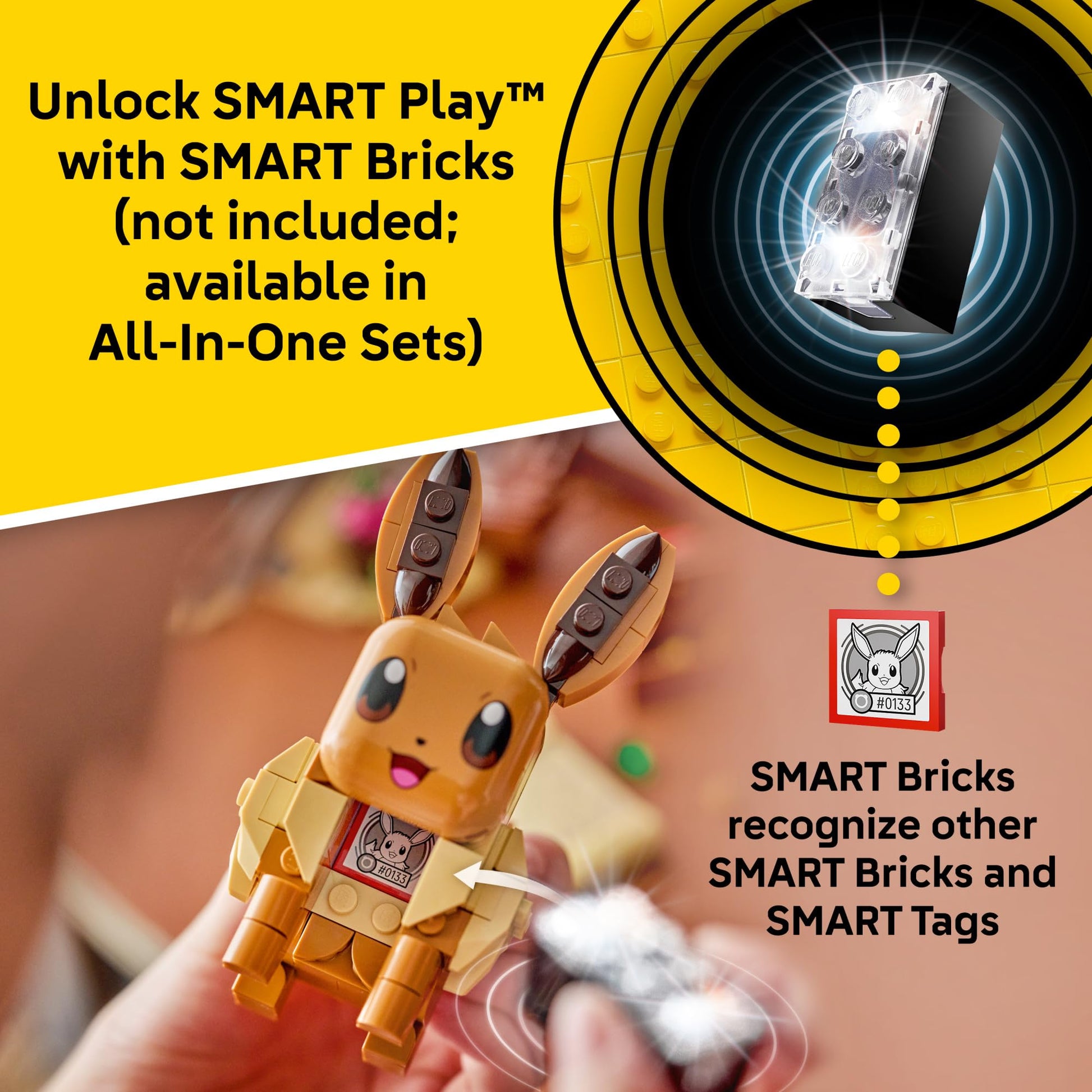 LEGO Pokémon SMART Play: Eevee and Lapras's Treasure Hunt 72162
