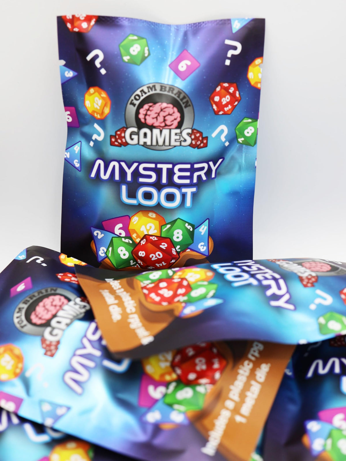 Mystery Loot: Plactic RPG Set & Bonus Metal Die
