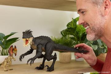 Mattel Jurassic World Hammond Collection Dilophosaurus Figure
