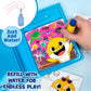 Horizon Group USA Baby Shark Aqua Art - Baby Shark Water Coloring Pads - Includes Magic Refillable Water Brush for Mess-Free Art Painting for Toddlers