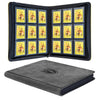 Trendiphy Top Loader Binder 9 Pocket, Holds 288 Toploaders, Side-Loading Zippered Album for Trading Cards, Sports Cards, Baseball, MTG, TCG & Graded
