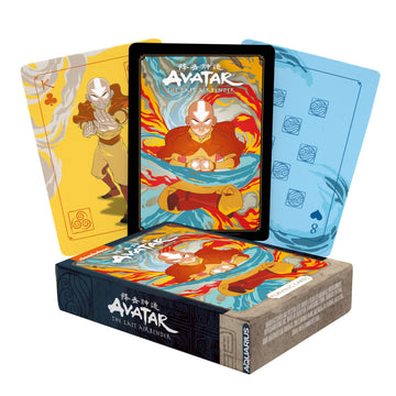 Aquarius Avatar The Last Airbender Shaped Playing Cards - Themed Novelty Deck with 52 Unique Designs - Collectible Merchandise Gift for Teens