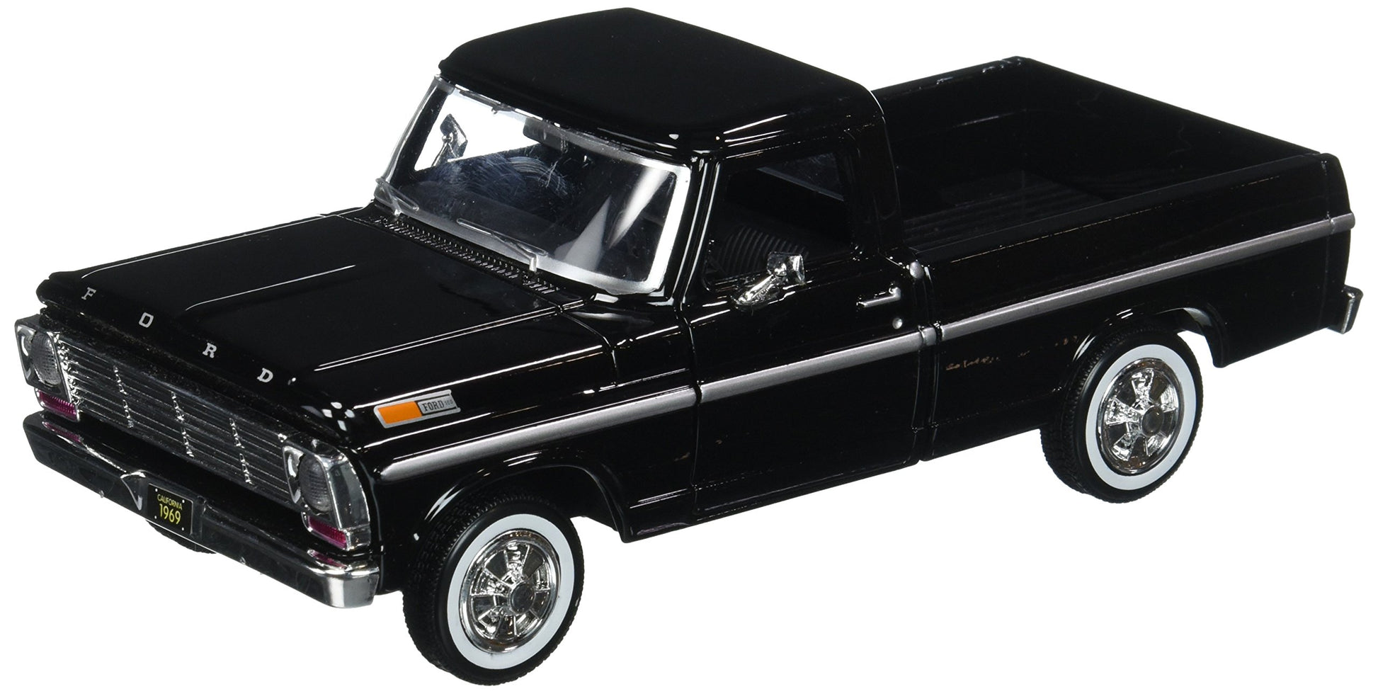 Motor Max 1:24 W/B American Classics 1969 Ford F-100 Pickup Diecast Truck