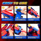 Web Shooters Toy for Kids, Toys for 3-12 Year Old Boys Web Slinger Boy Toy with Glove Launcher, Toys for Age 5-7 4-6 6-8 Outdoor Game for Birthday