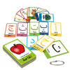 YIYDONG Arabic Alphabet Flash Cards for Kids Toddler, Learning Arabic Letters Flashcards with English Transliteration for Kindergarten, Preschool
