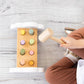 Pearhead Montessori Hammer Bench, Wooden Pounding Toy for Toddlers