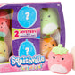 Squishville Squishmallows Mystery Mini Plush Fruit Squad, Six 2” Soft Minimallow Fruit Plush, Irresistibly Soft Colourful Fruits, Mini Peach