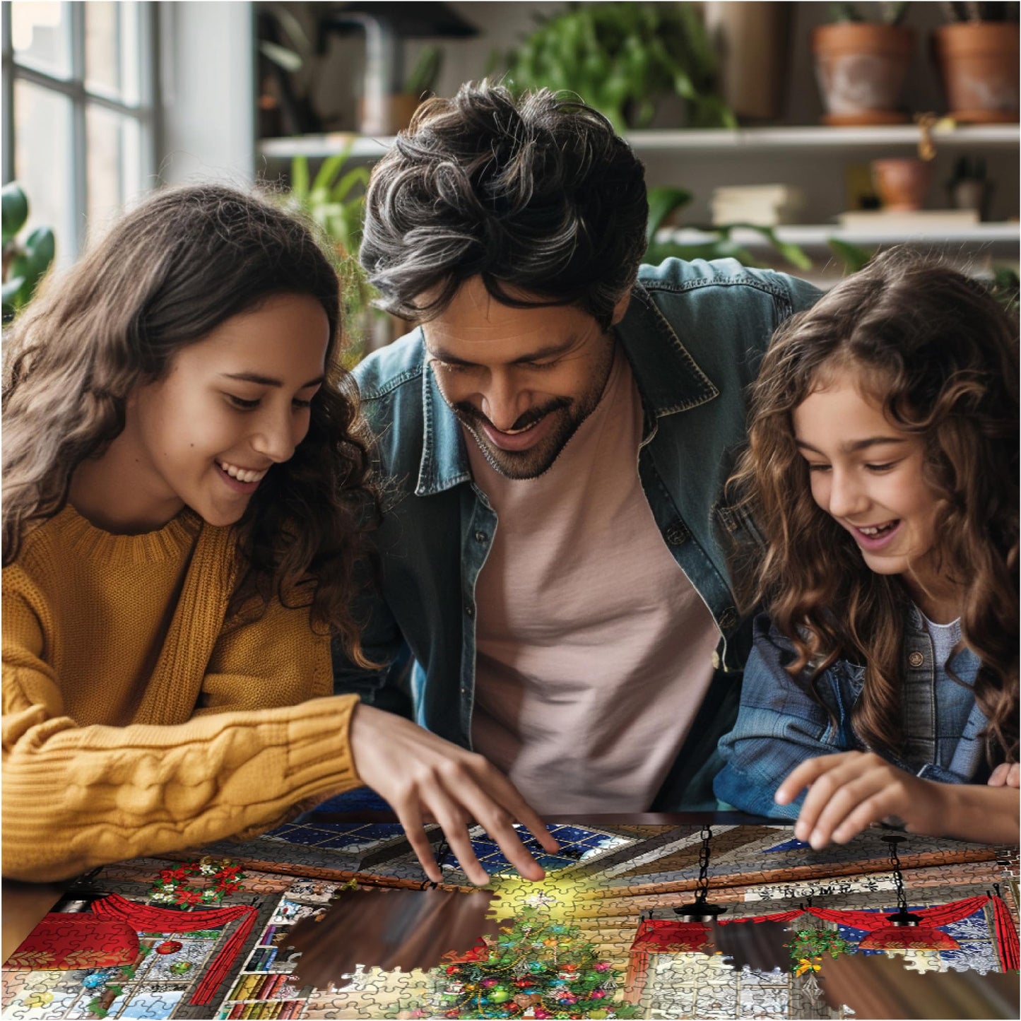 White Mountain 1000 Piece Jigsaw Puzzle, No Place Like Home