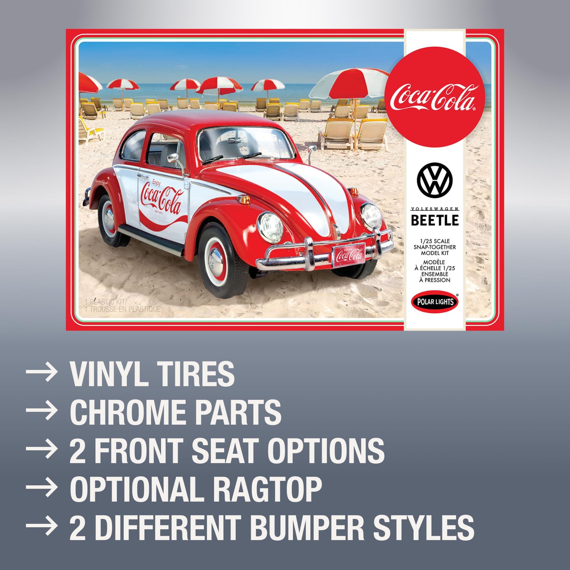 Polar Lights - Volkswagen Beetle Snap (Coca-Cola) 2T