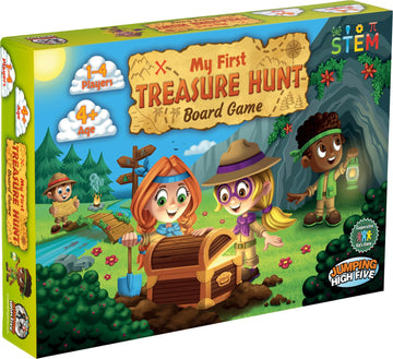 My First Treasure Hunt Board Game - Cooperative Island Explorer Game for Kids Ages 4 and Up, an Exciting Buried Treasure Adventure Perfect for Family
