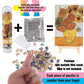 Small Jigsaw Puzzles for Adults Challenging Puzzle Small Puzzles Mini Jigsaw Puzzles for Adults 150 Pieces Starry Night Rhone River Sunflower 6 x 4