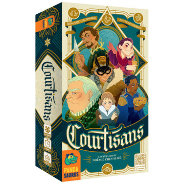 Courtisans Card Game - Navigate Intrigue and Influence at The Queen's Banquet! Strategy Game, Fun Family Game for Kids & Adults, Ages 8+, 2-5 Players