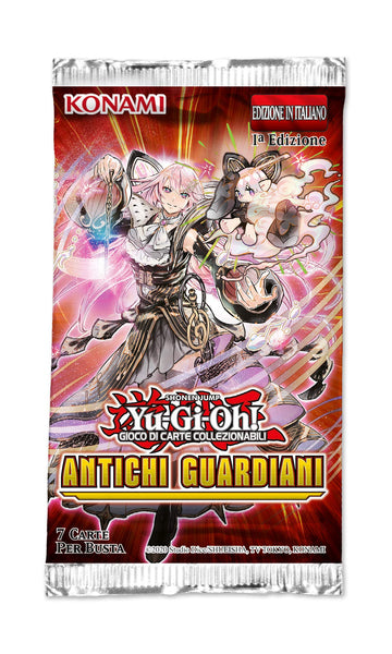 YU-GI-OH! Trading Card Game Ancient Guardians-Box (24 envelopes), Orange