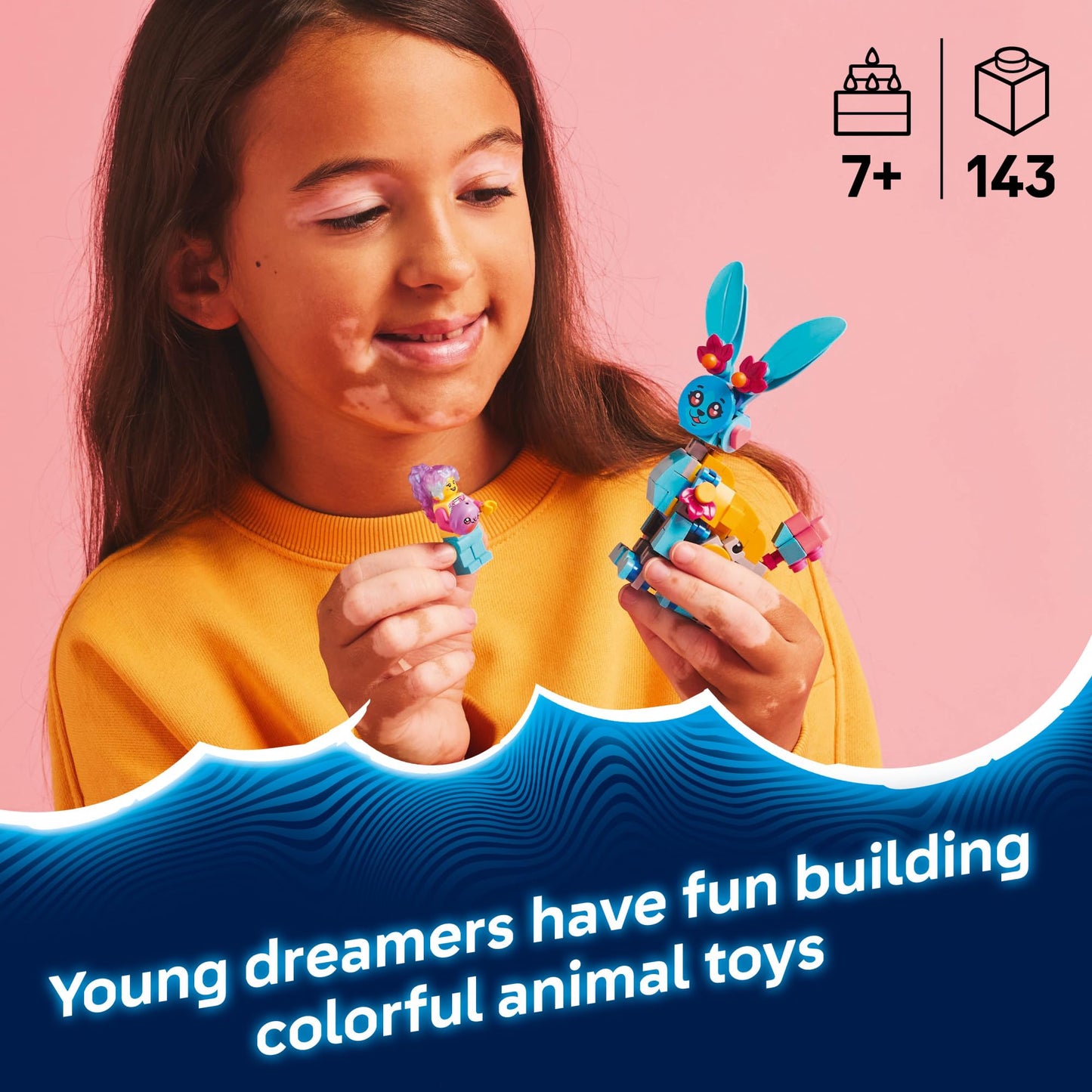 LEGO DREAMZzz Bunchu's Creative Animal Adventures - Fantasy Bunny Toy for Kids, Boys and Girls, Ages 7+ - 20 Building Options - Building Set with