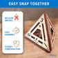 3D Wooden Puzzles for Teens & Adults - Smart Brain Teaser Puzzles, Wood Models, Creative & Educational Fun, Sustainable Materials, Ages 14 and Up