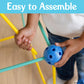 Fisher-Price™ Create Your Way Fort Builder - 70 Piece Fort Building Kit for Kids, Build Your Own Indoor Fort, Construction Set with Rods