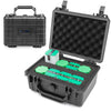 CASEMATIX American Silver Eagle Coin Case - 9” Waterproof Hard Shell Coin Storage Box with Custom Foam Interior, Secure Travel Case for Silver Eagle