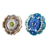 Beyblade Burst Turbo Slingshock Dual Pack Engaard E4 and Stone-X Quetziko Q4-2 Right-Spin Battling Tops, Age 8+