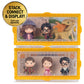 Wizarding World Harry Potter, Micro Magical Moments Year 4 Figure Set with Harry, Hermione, Viktor Krum & Display Case, Kids Toys for Ages 6 and up